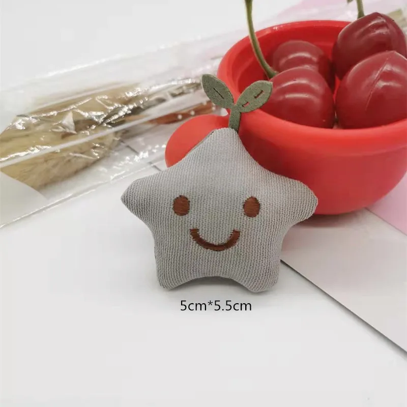10pcs/lot DIY Handmade Cute star Padded Patches Appliques For Clothes Sewing Supplies DIY Hair Decoration