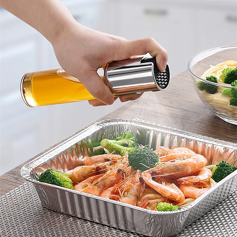 Kitchen Baking Oil Spray Bottle BBQ Cooking Glass Oil sprayer Vinegar Bottle Oil Dispenser Salad Cooking Tool set  Kitchen Tools