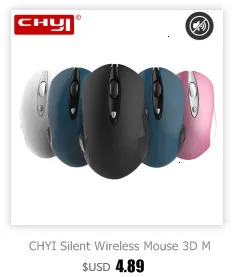 CHYI 2,4 ГГц Беспроводная мини-мышь USB оптическая офисная портативная Mause 5 кнопок 1600 dpi компьютерная маленькая ручная мышь для ноутбука