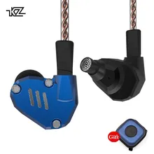 KZ ZS7 наушники 4BA+ 1DD гибридные наушники HIFI бас гарнитура монитор DJ наушники KZ ZS6 AS10 ZST ES4 ED16 BA10