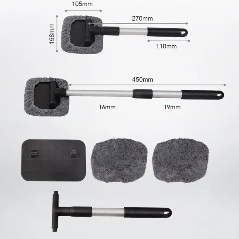 Dropship Auto Car Accessories Windshield Clean Wiper Cleaner Glass Window Tool Brush Cleaning Artifact |