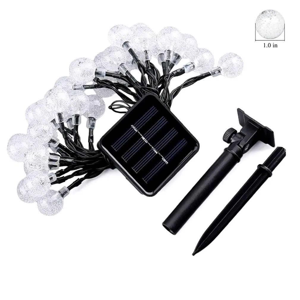 

String Solar Lights Vagalbox 50 Led Solar Led Lights 8 Modes Waterproof Solar Lights For Outdoor Garden Window Party Christmas