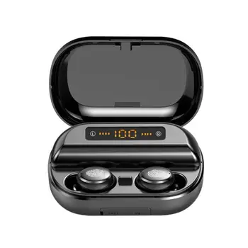 

TWS 5.0 Bluetooth 9D Stereo Earphone Wireless Earphones Waterproof 4000mAh IPX7 Headphone Earphones Bank Power With Sport V7M1