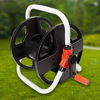 

Portable Garden Hose Reel Holder Outdoor Gardening Water Planting Cart Holdframe for Irrigation Supplies