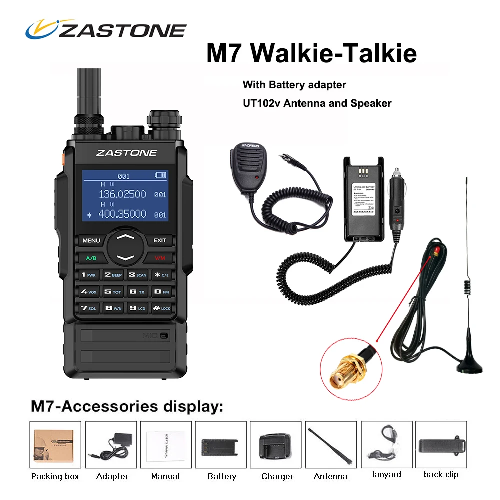 Рисунок 6 - Двухдиапазонная рация Zastone M7
