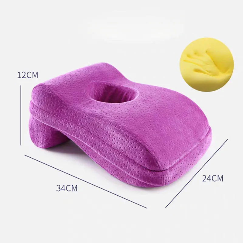 Memory Foam, Офисная Подушка для сна, медленный отскок, поясничная поддержка, подушка для стула, дорожная подкладка