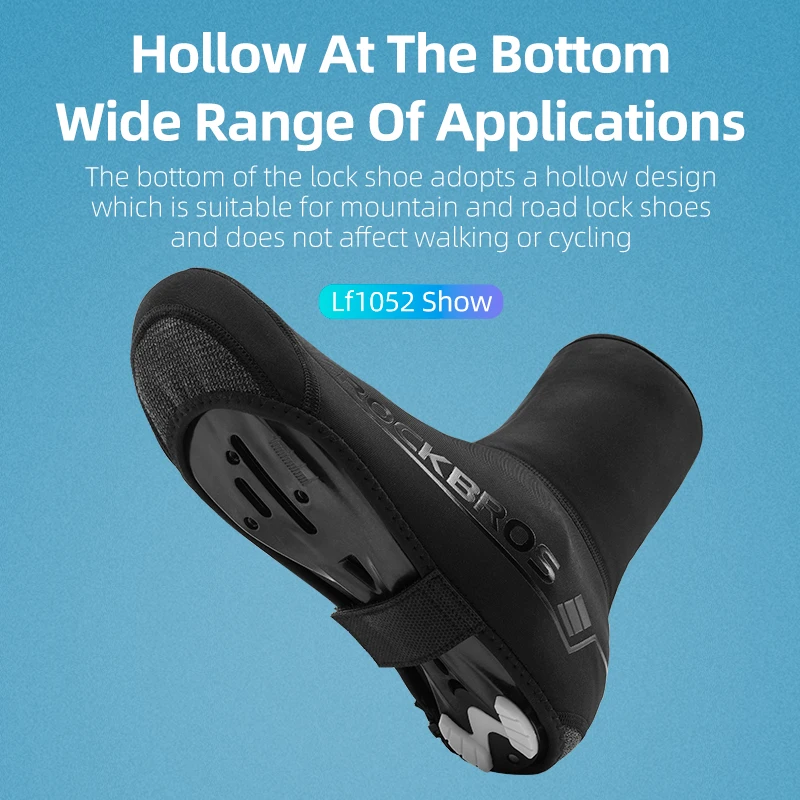 ROCKBROS водонепроницаемый чехол для обуви велоспорта светоотражающий