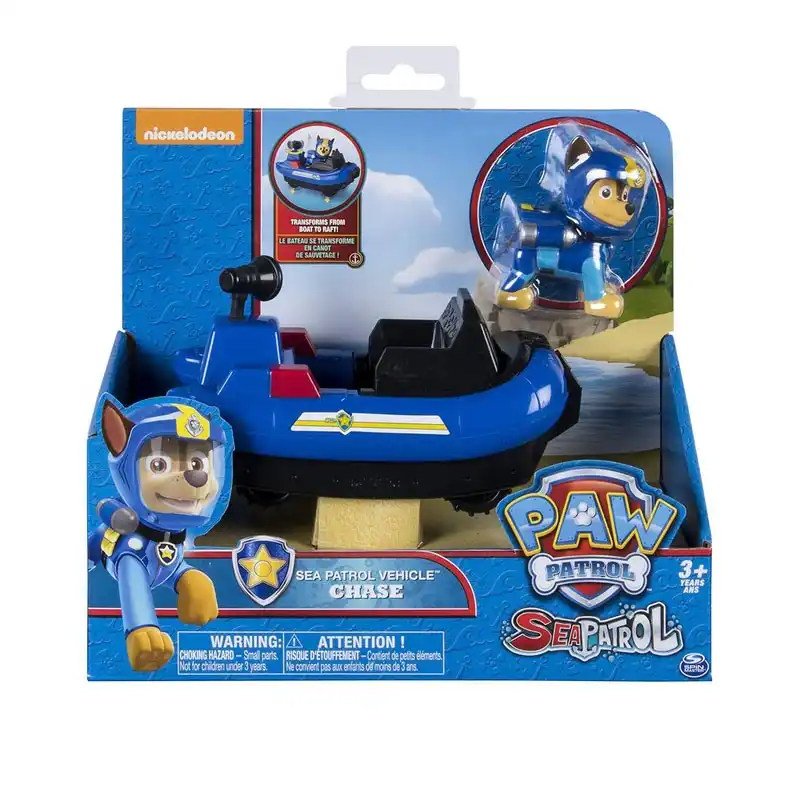 paw patrol sea patroller transforming vehicle
