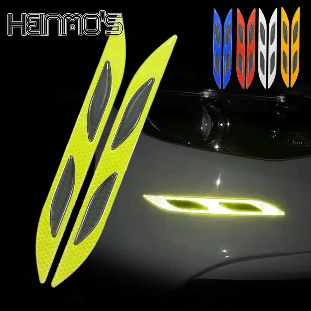 

Car Reflector Sticker Reflective Tape Safety Car Styling Accessories Universal For Nissan Jeep Kia Ford Golf Lexus MINI Cooper