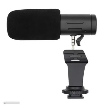 

Fastest Delivery MIC-06 Microphone 3.5mm Condenser Phone Video Camera Interview Mic Micphone For iPhone Samsung Xiaomi