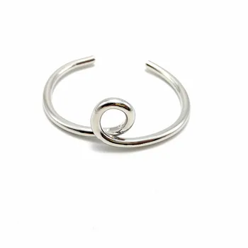 

Korean Popular Rose Gold Bracelet, Simple C-shaped Geometric Bracelet