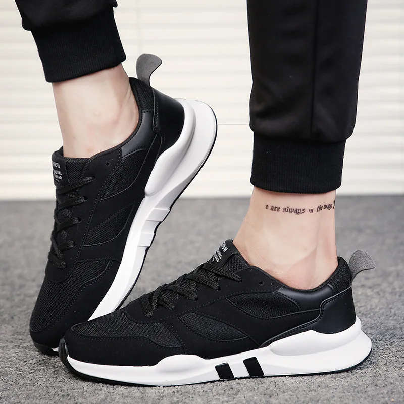 

Summer And Autumn Men Daily Life Casual Board Shoes Students Breathable Mesh Cortez Trend Low Top Athletic Shoes Men's
