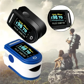 

Health SpO2 PR Heart Rate Monitor Medical Digital Fingertip Pulse Oximeter Finger Oxymeter blood oxygen saturometer meter