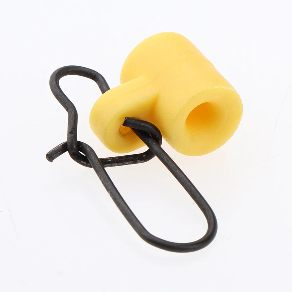 Heavy Duty Sinker Slides with Stainless Steel Snaps High-strength Fishing Braid Line Sinker Slider Slides Swivel Snap