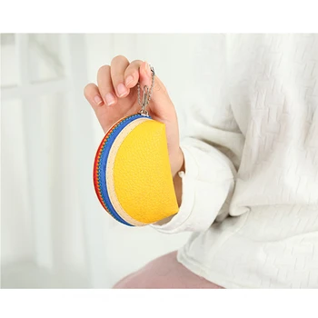 

Fashion Korean Wallet Zipper Semi-circle Polka Dot Organ Card Bag Ladies Multi-card Small Wallet