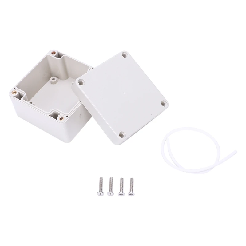 

New Waterproof Plastic Electronic DIY Project Case Junction Box 83x81x56mm