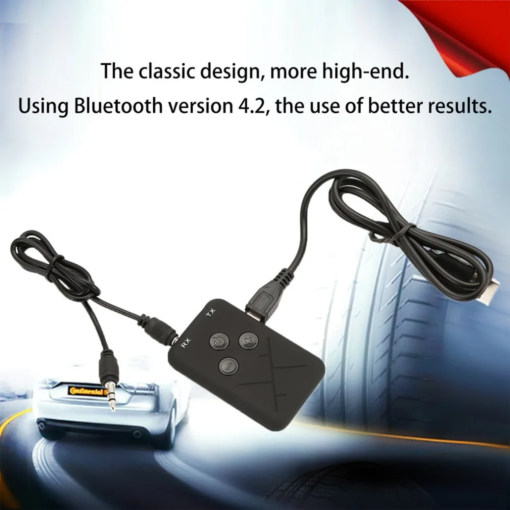 2 в 1 Bluetooth беспроводной аудио 2 в 1 передатчик приемник 3,5 мм Передатчик 2в1 Bluetooth адаптер