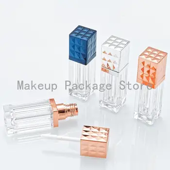 

10/30/50pcs Square Lip Gloss Bottle Makeup DIY Lip Glaze Tube Cosmetics Refillable Container Empty Lipgloss Tube Lipstick Shell