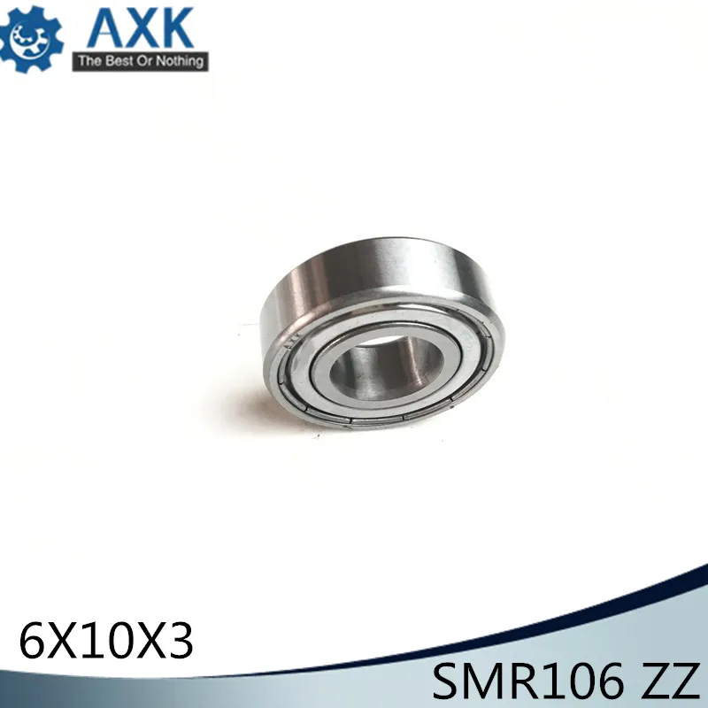 SMR106ZZ Bearing 6*10*3 mm ( 10PCS ) ABEC-1 Stainless Steel Ball Bearings Shielded  SMR106Z SMR106 Z ZZ