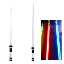 Sabre Laser à Induction, couleur changeante, rétractable, Combo LED, bâton lumineux, clignotant