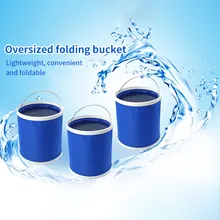 Водонепроницаемое складное ведро удобно экологически чистое износостойкое складное ведро для мытья автомобиля