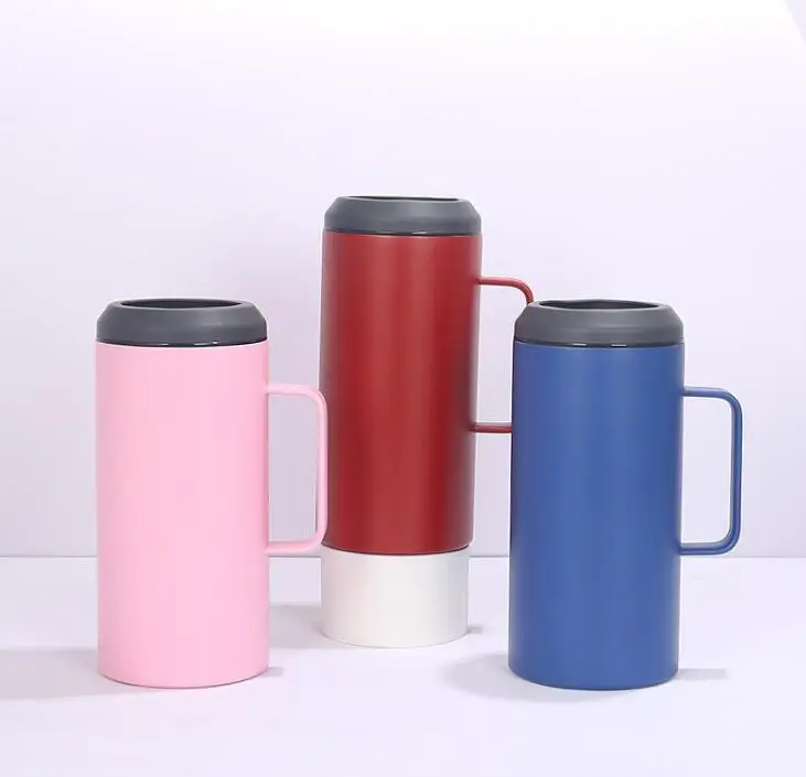 5-100pcs Portacaguamon 1.2 Lts Porta caguama 40oz Tumbler Bottle enfriado premium Loggerhead holder Stainless Steel Insulated