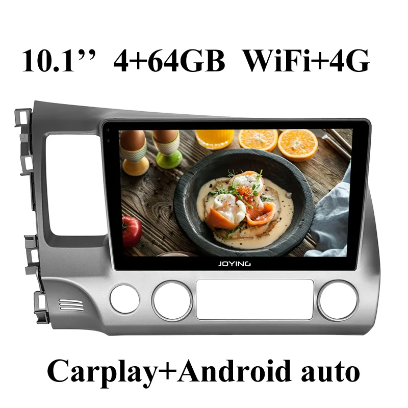 Автомагнитола с восьмиядерным процессором Android 8 1 2 + 32/4 64 ГБ для Honda Civic 2006 2011