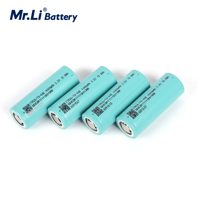 5c para E-bike de Alta Lifepo4 Bateria Recarregável 3c Descarga Contínua Max Potência Hid Luz Solar 26650 Mr. li 3.2v 26700 4000mah - Image 6