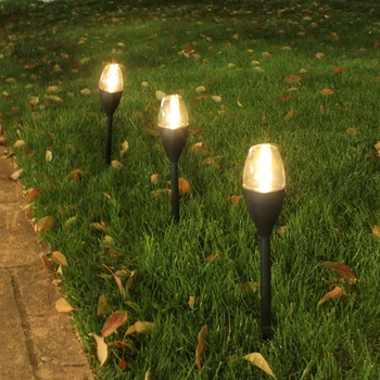 

LED Solar Lawn Lamp Path Landscape Bollard Light Stick Outdoor Street Garden Automatically Recharging Fence Landscape