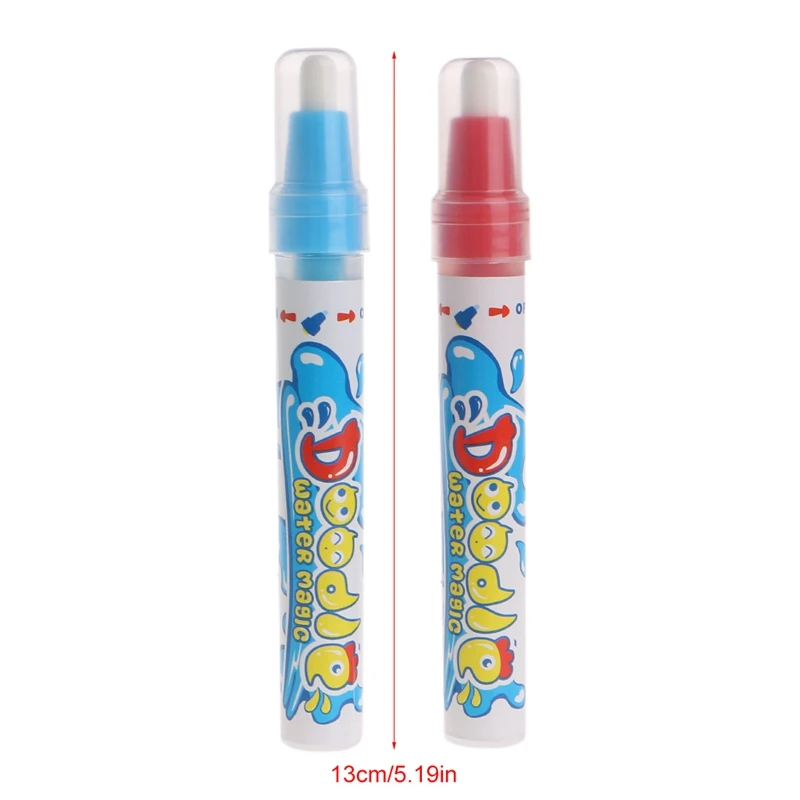 

2Pcs Water Drawing Mat Painting Pen Magic Pen Child's Learning Drawing Toy 634B