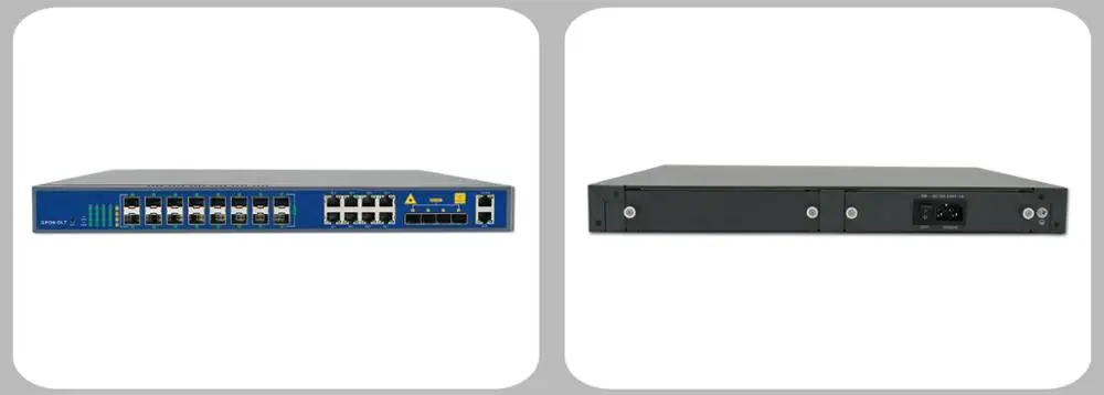 Горячая VSOL GPON OLT V1600G2 FTTH, 16 GPON порт GPON OLT, 4* 1GE(SFP)/10GE(SFP+) Uplink, с SFP Класс C