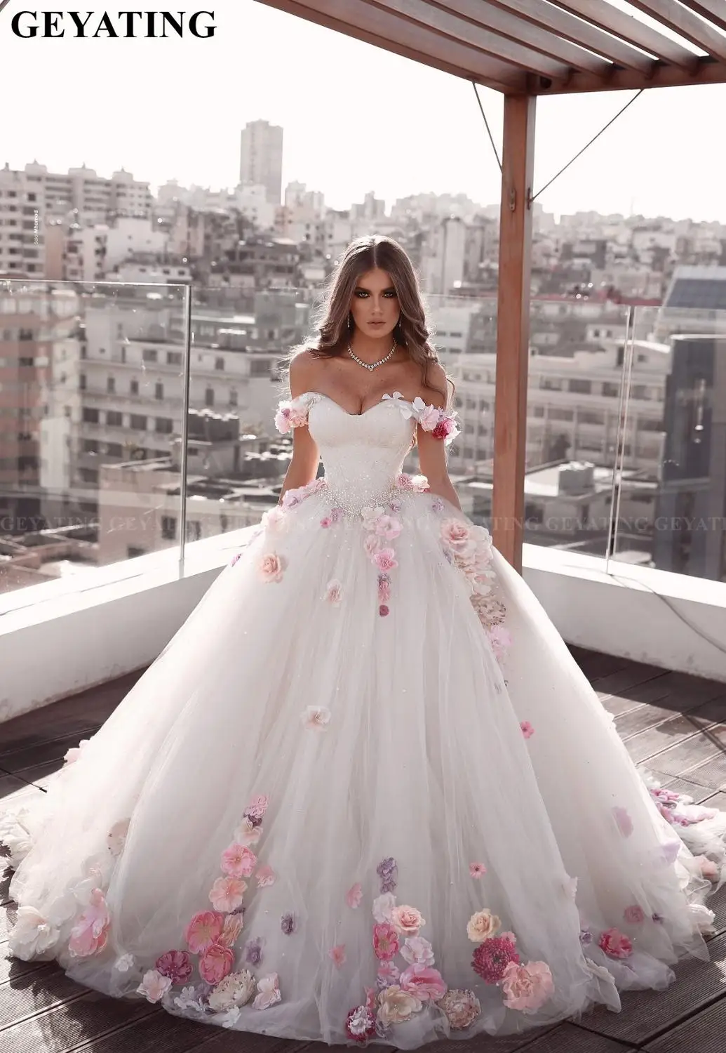 plus size white ball gowns