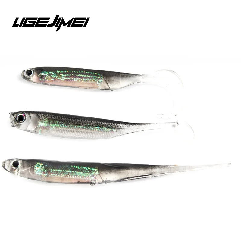5Pcs/Lot Fishing Lures 2020 New Wobbler Soft Lure Set Isca Artificial Tackle Swing Carp Trout Bait Pike Bass Fish Tail Jigging | Спорт и
