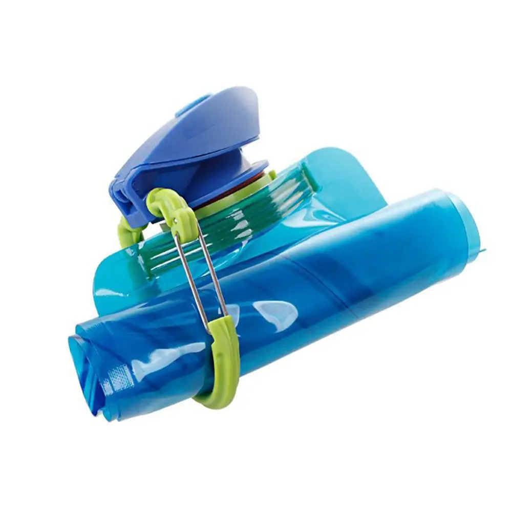 Foldable Water Bottle Outdoor Hiking Camping PE Water Bag Soft Flask Squeeze Portable Running Cycling Bags