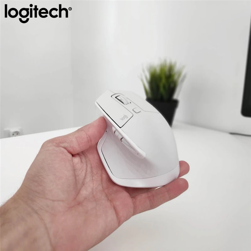 Logitech MX Master 2S офисные Мышь 2,4 ГГц Беспроводной bluetooth-наушники(два мульти-подключение устройства 4000 Точек на дюйм эргономичный компьютерный Мышь