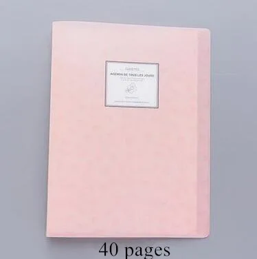 20/40 страниц, папки для хранения документов, прозрачная книга, a4 файл, Офисная вставка, для хранения информации, буклет, школьные принадлежности - Цвет: 40 Page