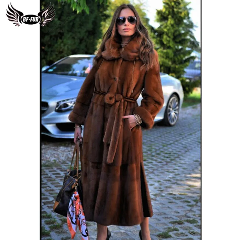 #^Special Price 120 cm Long Luxury Women Mink Fur Coat Lapel Collar Natural Genuine Mink Fur Jacket With Belt Both side Wear Overcoat Fashion #^Special Price 120 cm Long Luxury Women Mink Fur Coat Lapel Collar Natural Genuine Mink Fur Jacket With Belt Both side Wear Overcoat Fashion