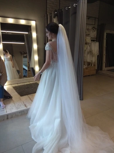 Свадебная фата 2 слоя длинная вуаль mariage ivoir Фата невесты 3 метра Фата Свадебные аксессуары