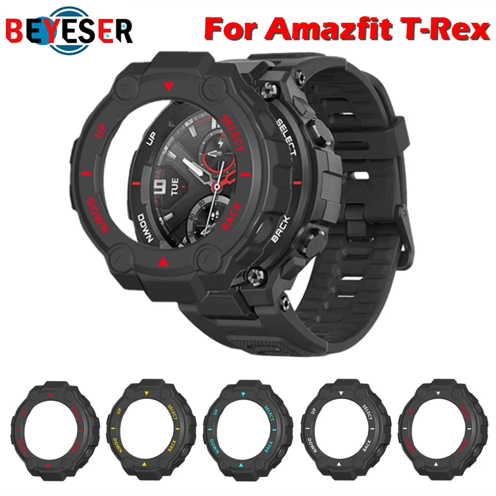 

Высококачественный защитный чехол для смарт-часов Xiaomi Amazfit T-Rex, защитная рамка для Huami Amazfit Trex Edge, бампер