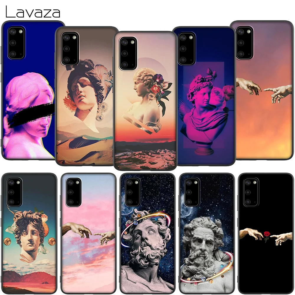 WEBBEDEPP Michelangelo Art Statue Aesthetic Case for Samsung Galaxy Note 20 Ultra A01 EU A11 A21 A21S A41 M11 M30S M21 M31 M31S | Мобильные