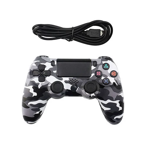 Gray Wired Bluetooth Беспроводной джойстик для PS4 контроллер подходит для Игровые приставки 4 консоль для Игровые приставки Dualshock 4 геймпад для PS3 консоли геймпад джойстик для gamepad геймпад для PS4 - Цвет: Gray Wired