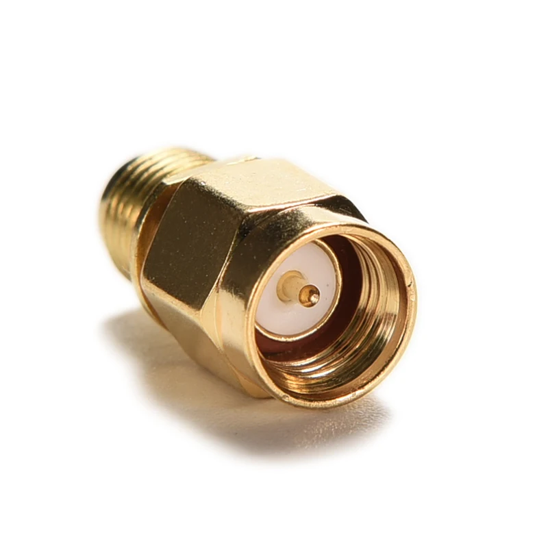 

4PCS SMA Male Plug switch RP-SMA Female RF Coax Adapter convertor Straight goldplated NEW wholesale