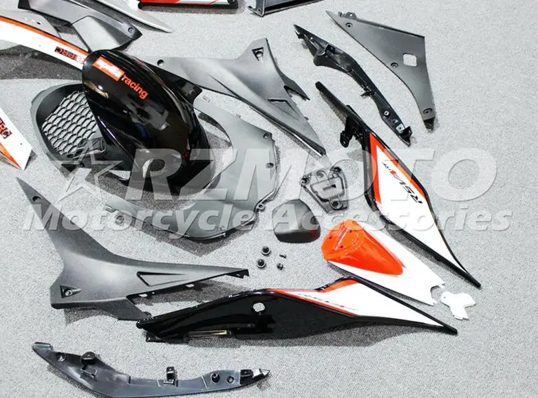 Полный мотоцикл полный комплект обтекателя для Aprilia RSV4 1000 2010 2011 2012 2013 впрыска ABS Пластик изготовленный на заказ BR