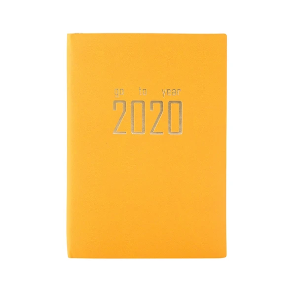Записная книжка, планировщик 200 листов, дневник, дневник, записная книжка, органайзер, записная книжка, записная книжка - Цвет: Цвет: желтый