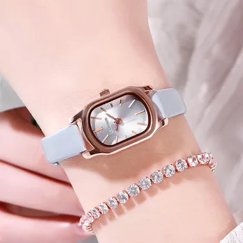 

Popular Quartz Watch Luxury Bracelet Flower Gemstone Bracelet for Women's Watch Fashion Alloy Clock Wristwatch
