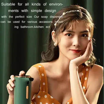 

550ml Automatic Foam Soap Dispenser Smart Sensor Foaming Soap Container Contact-Less Hand Sanitizer Machine For Home Restaurant