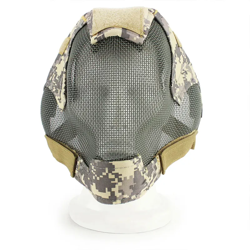 

Tactical Military Full Face Mask Protection Paintball Cycling Equipments