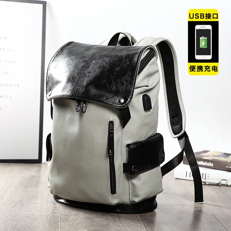 

Backpack, men's trend, double shoulder bags, men's sports, leisure, large capacity travel bags, students' schoolbags, computer
