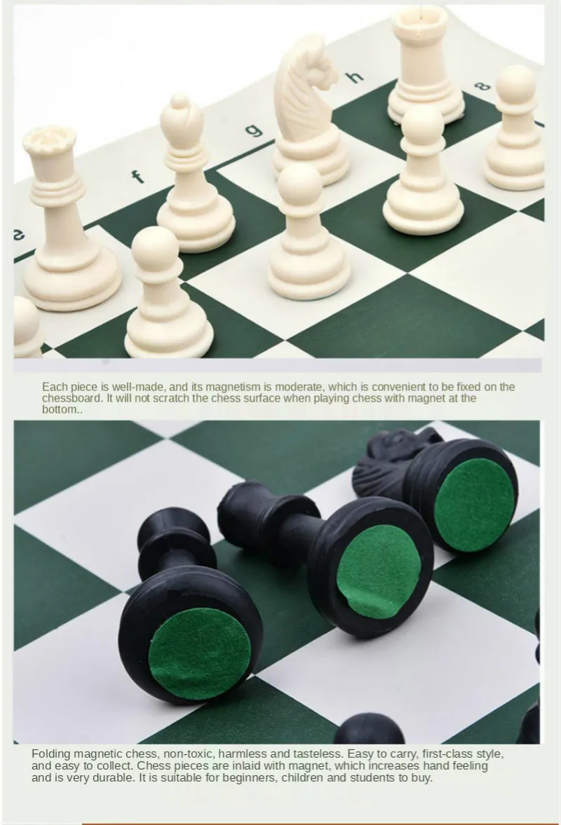 Outdoor Travel Portable Chess Set Barrel Child Gift Folding Chessboard Plastic Chess Pieces Family Board Games Kids Set