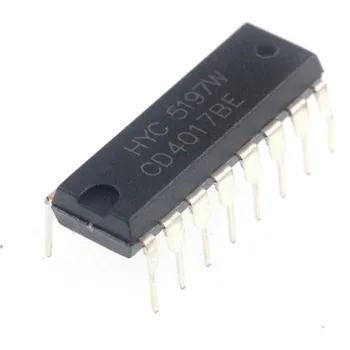 

5PCS CD4017BE DIP16 CD4017 DIP CD4017B DIP-16 new and original IC